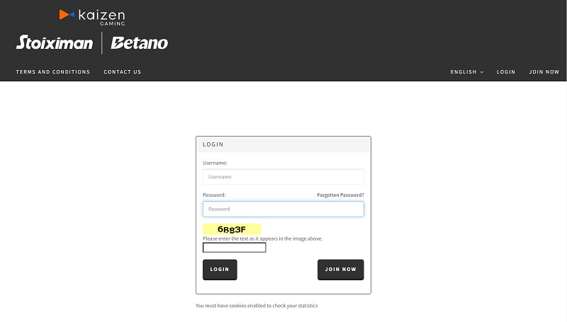 Betano Affiliates website & screenshot