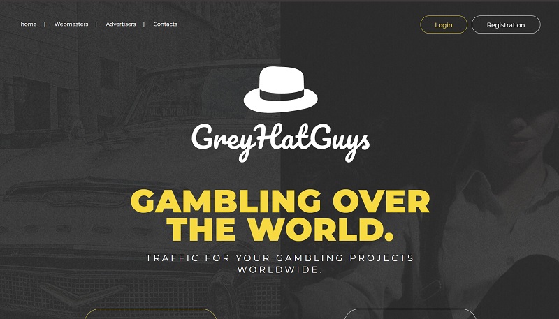 GrayHatGuys website & screenshot with commission plans