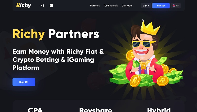 Richy Partners website & screenshot