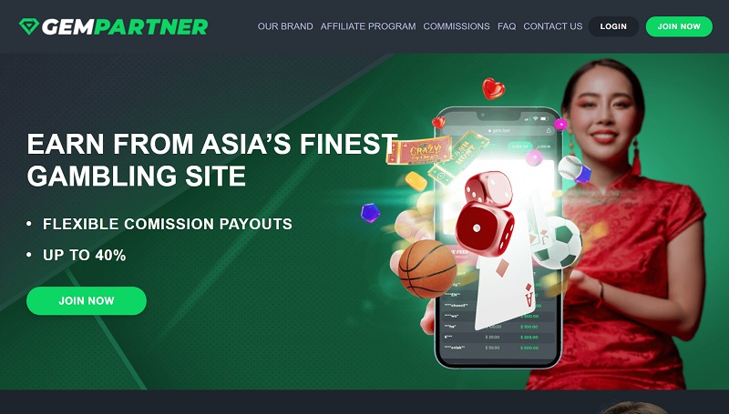 Gem Partners website & screenshot