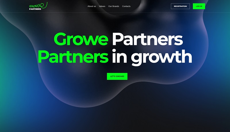 Growe Partners website & screenshot