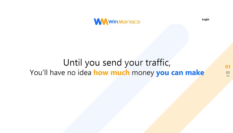 WinManiacs Affiliates website & screenshot