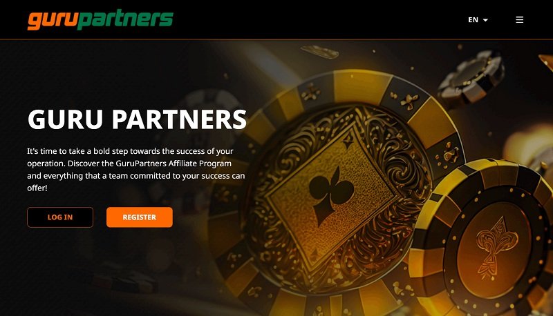 Guru Partners website & screenshot