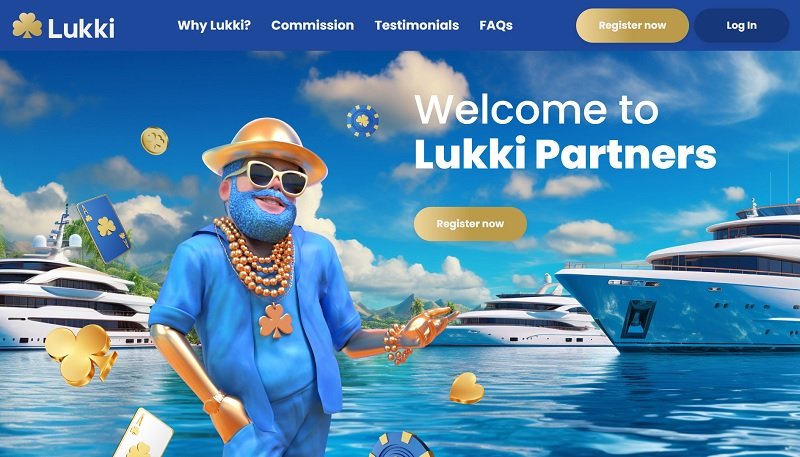 Lukki Partners website & screenshot