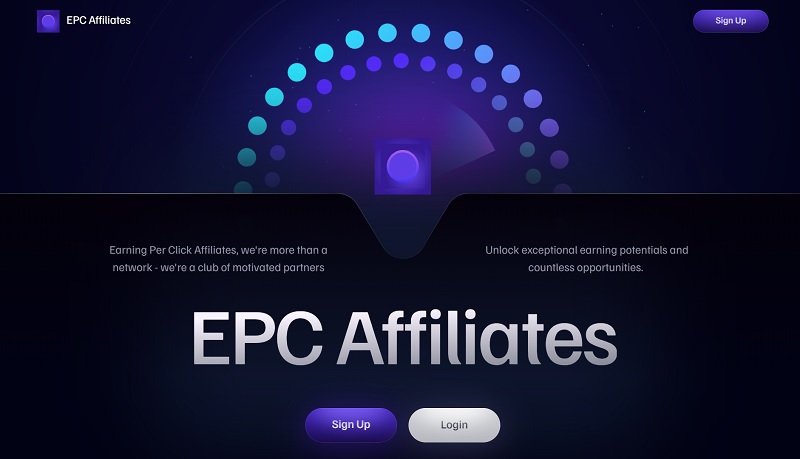 EPC Affiliates website & screenshot