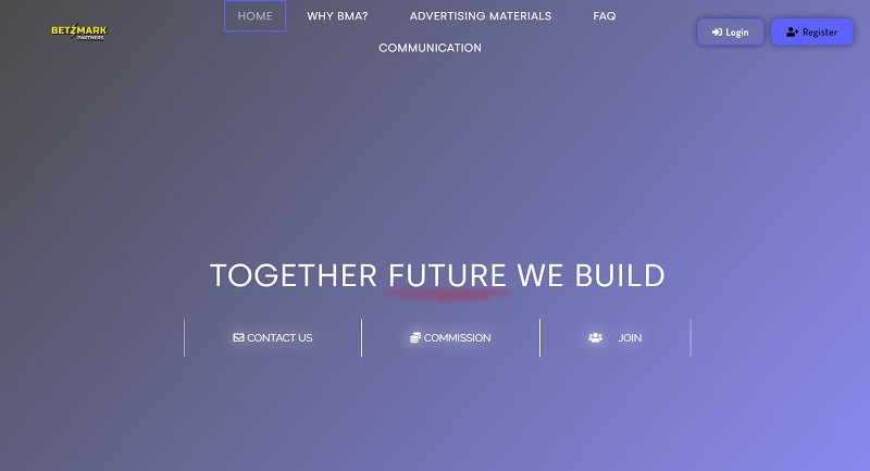 Betzmark Partners website & screenshot