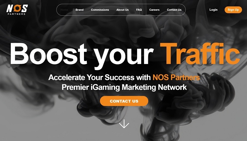 NOS Partners website & screenshot