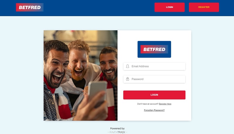 Betfred SA Affiliates website & screenshot