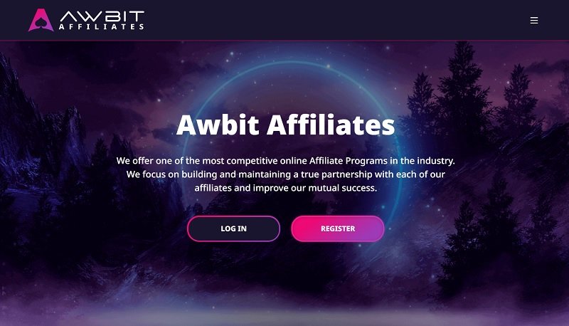 Awbit Affiliates website & screenshot