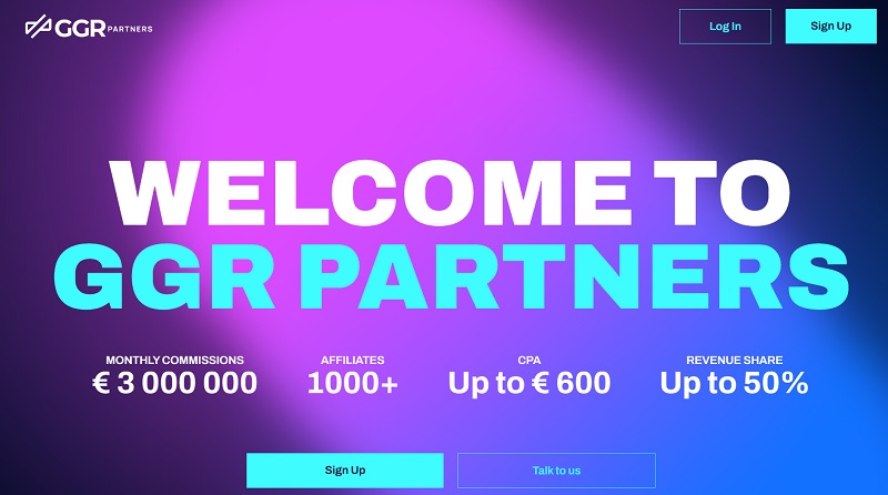 GGR Partners website & screenshot