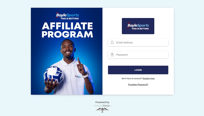 BoyleSports ZA Affiliates website & screenshot