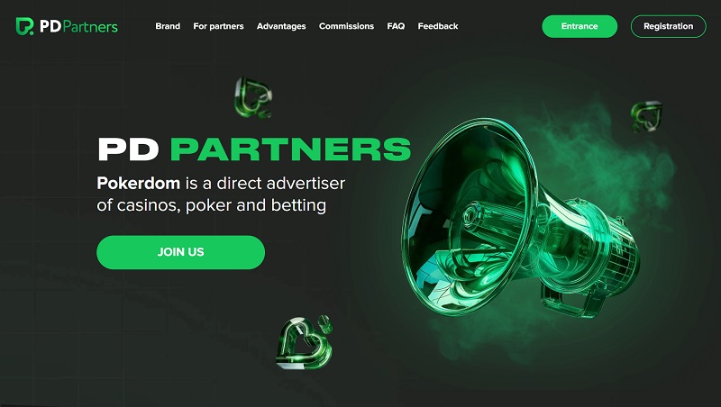 PD Partners website & screenshot