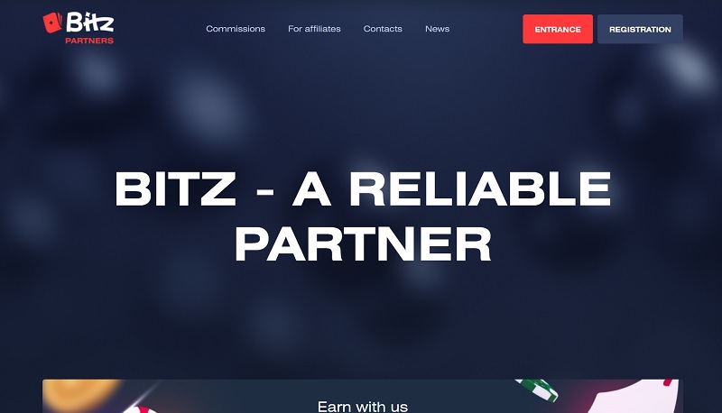 Blitz Partners website & screenshot