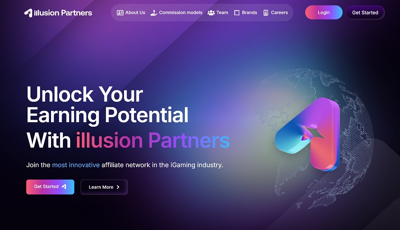 Illusion Partners website & screenshot