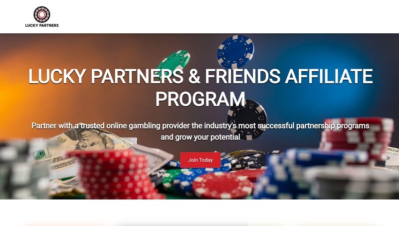 My Lucky Partners website & screenshot