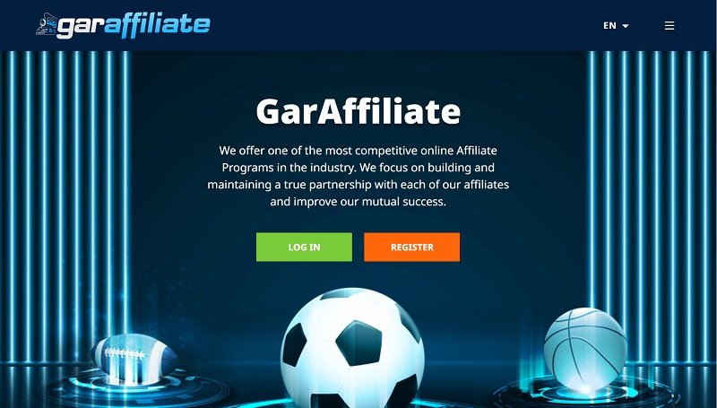 GarAffiliate website & screenshot