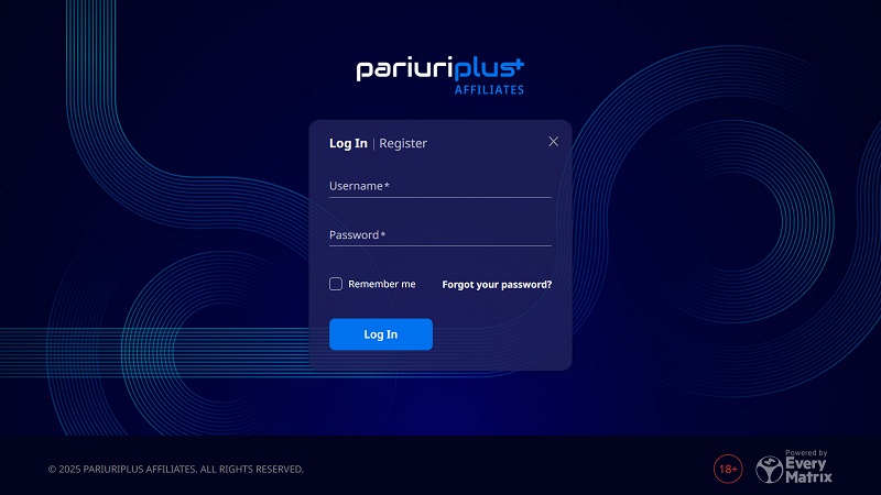 Pariuriplus Affiliates website & screenshot