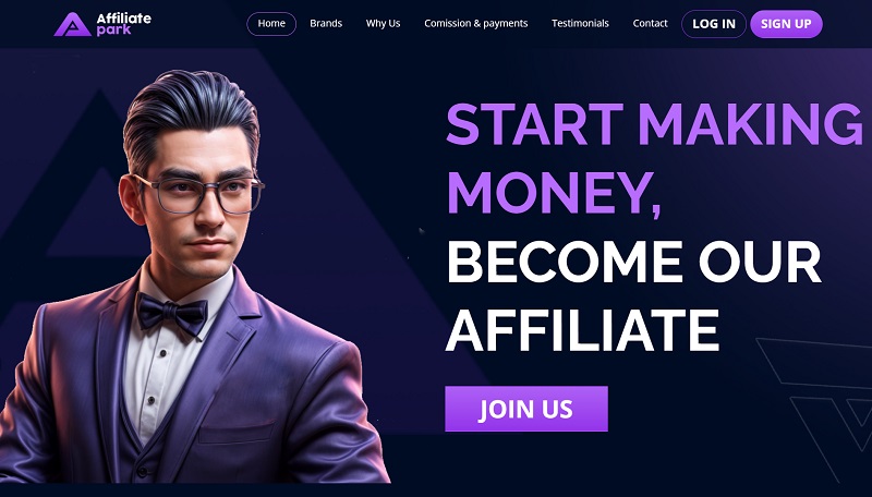 Affiliate Park website & screenshot