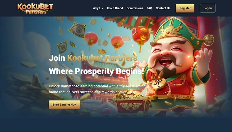 Kooku Partners website & screenshot