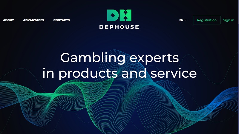 Dephouse website & screenshot