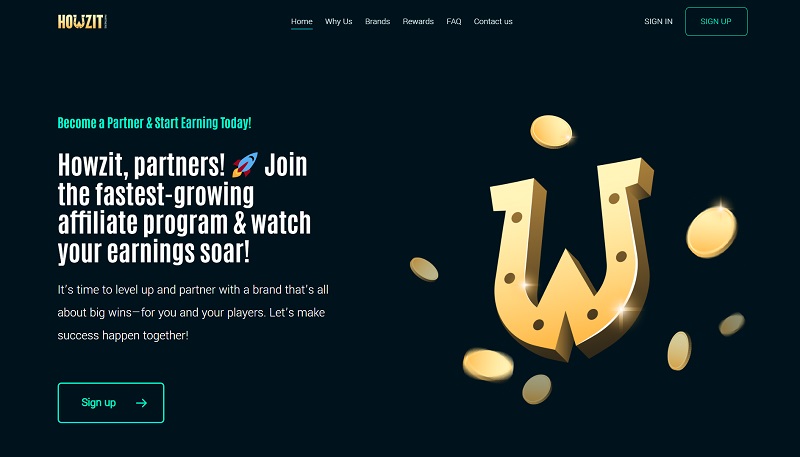 Howzit Partners website & screenshot