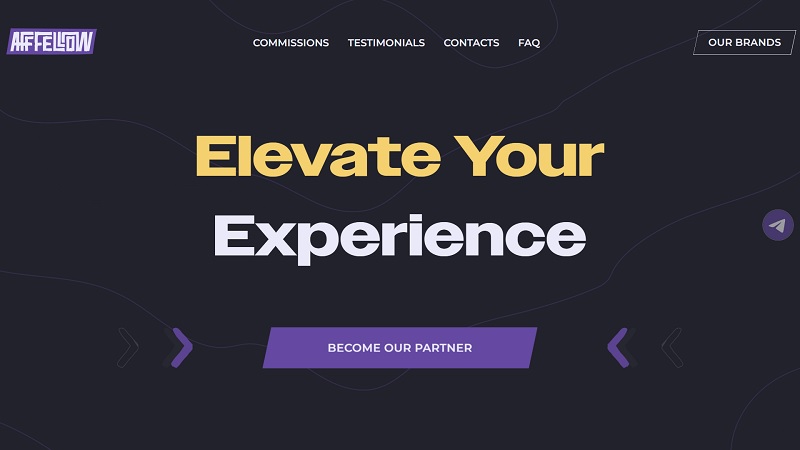 Afffellow website & screenshot