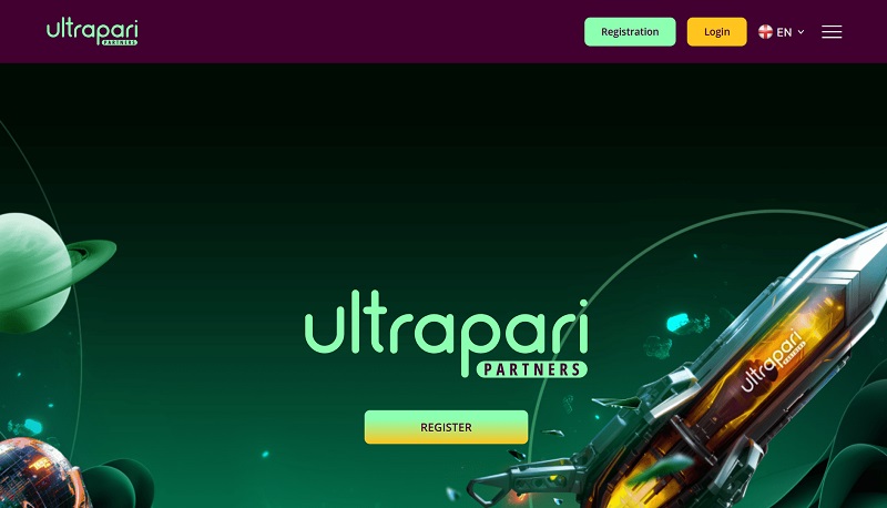 UltraPari Partners website & screenshot