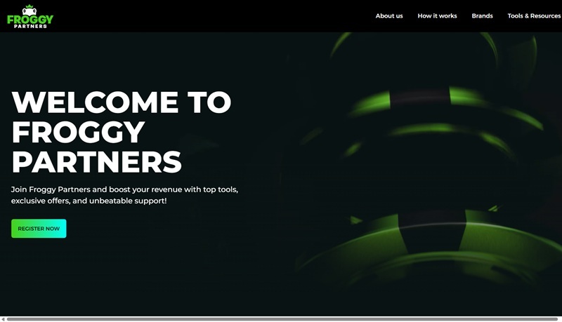 Froggy Partners website & screenshot