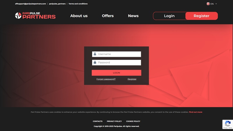 Pari Pulse Partners website & screenshot