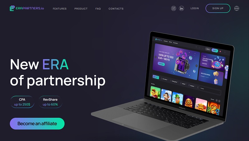 EraPartners website & screenshot