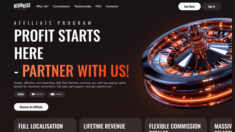 Highrise Partners website & screenshot