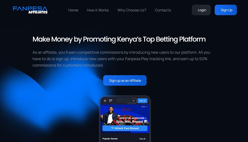 Epicaff website & screenshot