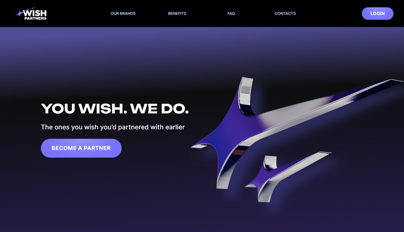Wish Partners website & screenshot