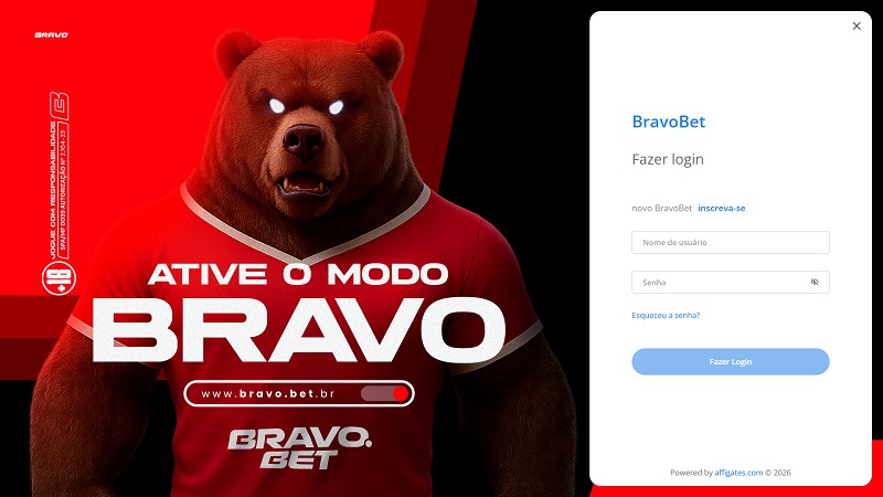 BravoBet Affiliates website & screenshot
