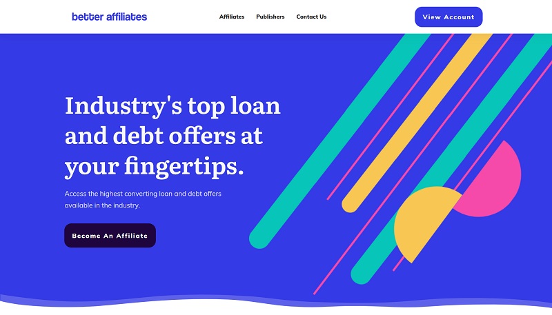 Betters Affiliates website & screenshot