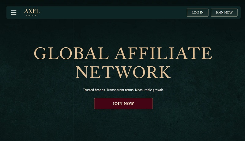 Axel Partners website & screenshot
