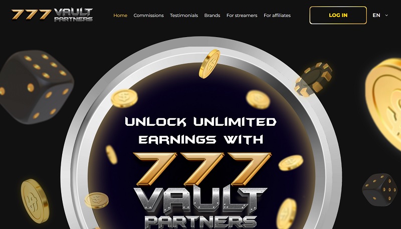 777 Vault Partners website & screenshot