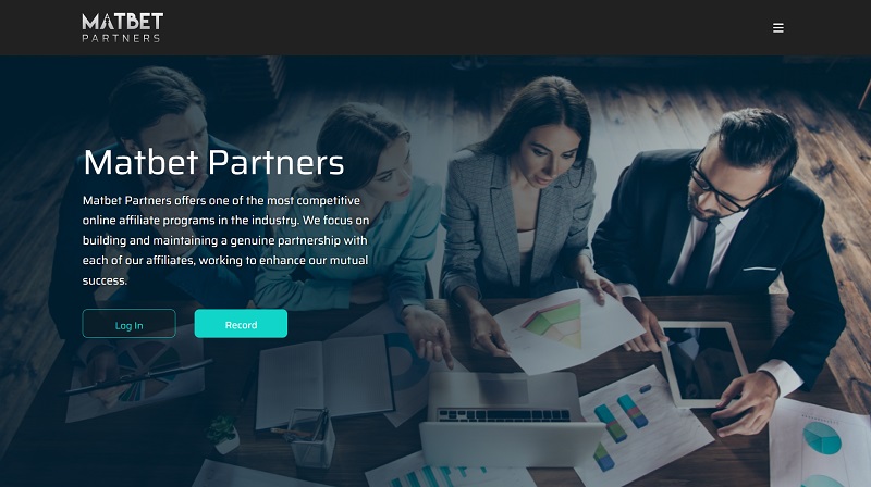 MatBet Partners website & screenshot