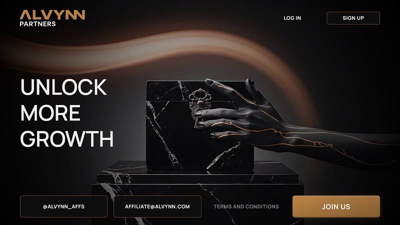 Alvynn Partners website & screenshot