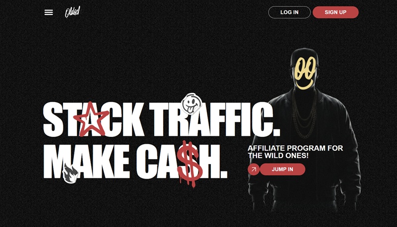 Oldschool Partners website & screenshot