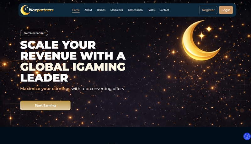 Noxpartners website & screenshot