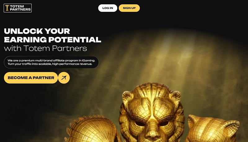Totem Partners website & screenshot