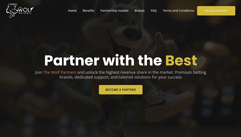 The Wolf Partners website & screenshot