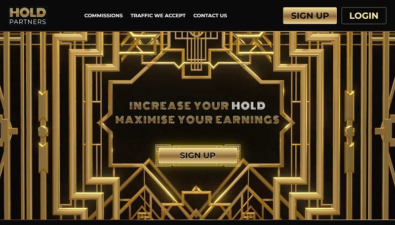 Hold Partners website & screenshot
