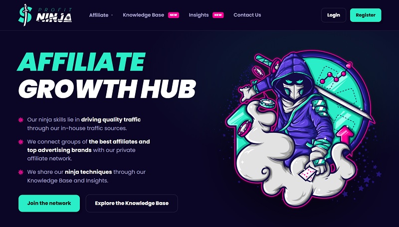 Profit Ninja website & screenshot