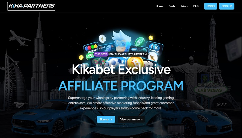 Kika Partners website & screenshot