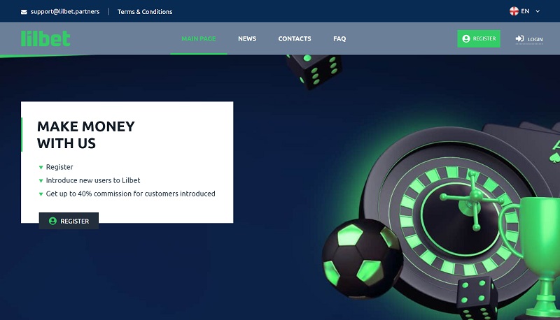 LilBet Partners website & screenshot