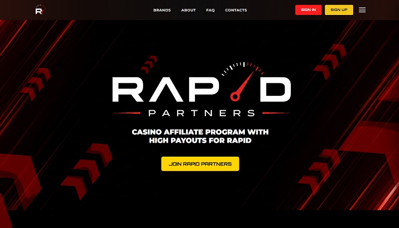 Rapid Partners website & screenshot