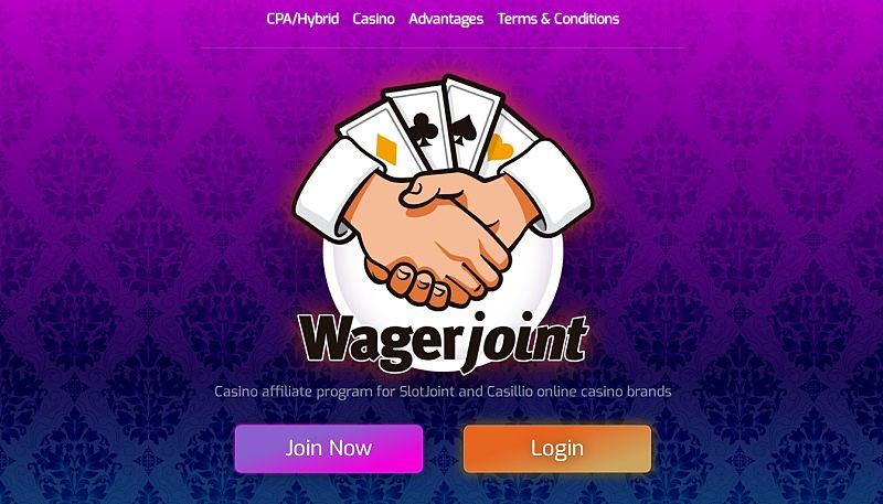 WagerJoint website & screenshot with commission plans