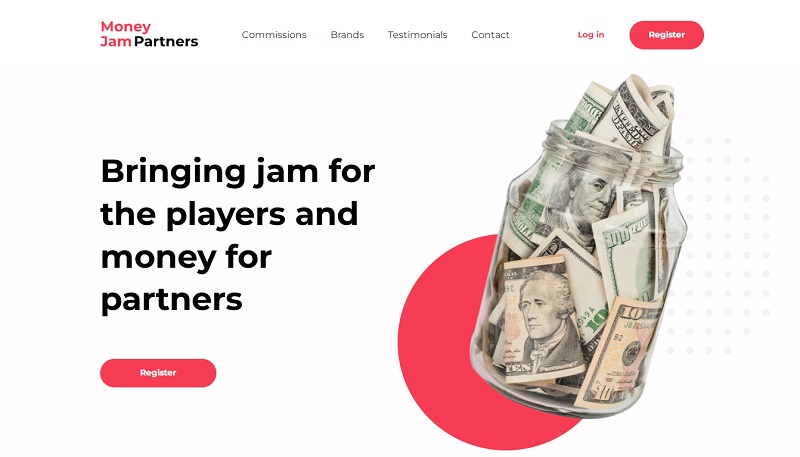 LevelUp Partners website & screenshot with commission plans